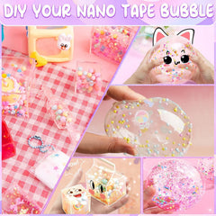 ZiZa Nano Tape Bubble Kit DIY squishy maker inspires imaginative crafts
