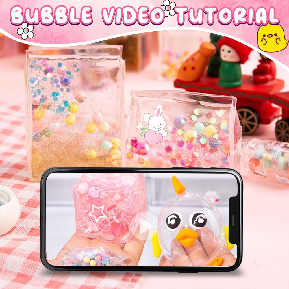 ZiZa Nano Tape Bubble Kit – colorful bubble-making fun that doubles as party favors.
