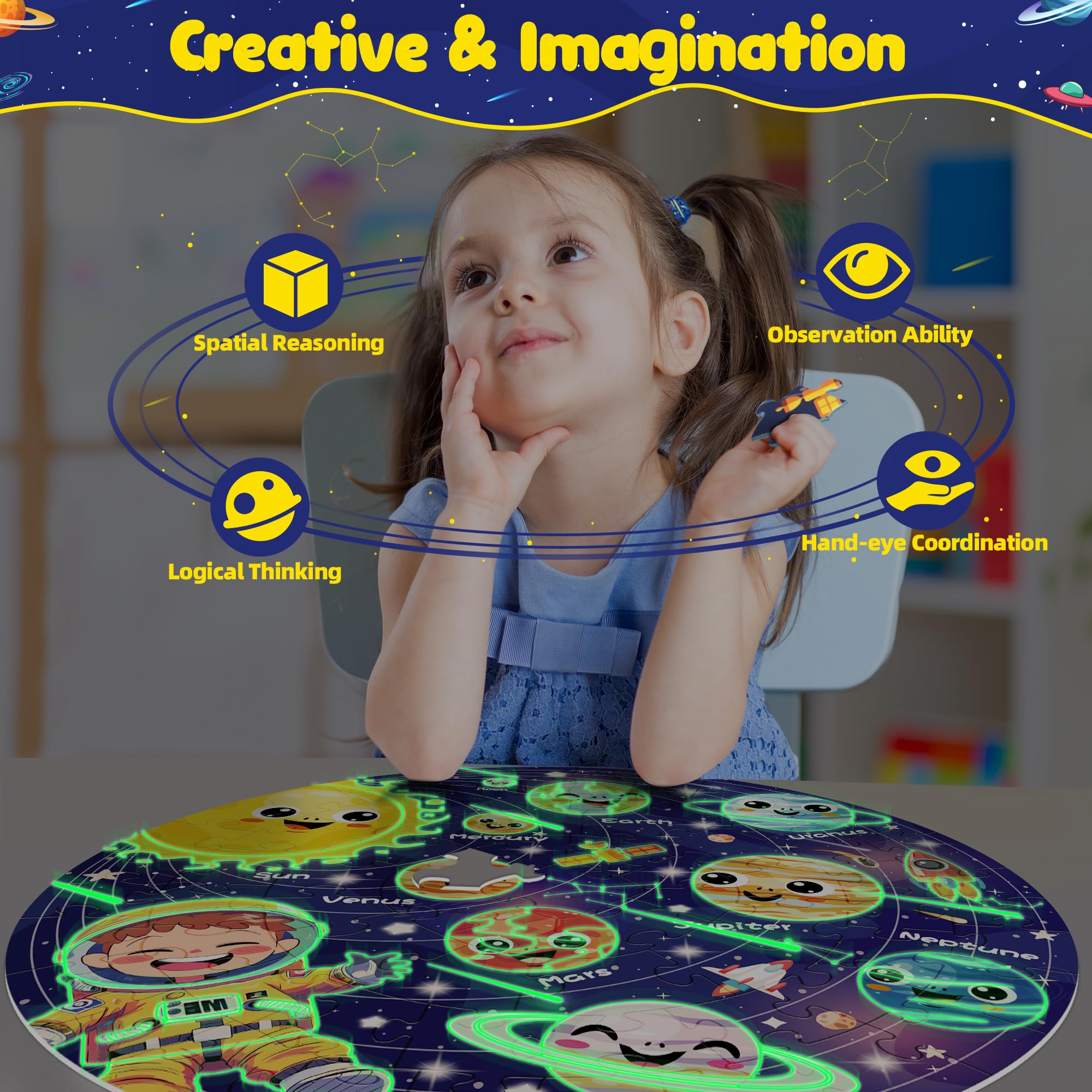ZIZZ big-piece design suits small hands for easy assembly.