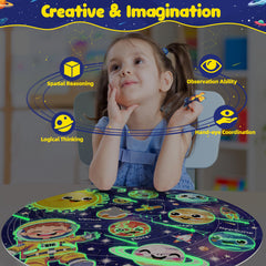 ZIZZ big-piece design suits small hands for easy assembly.