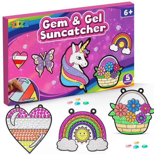 ZIZZ Window Art Suncatcher Butterfly design for imaginative play