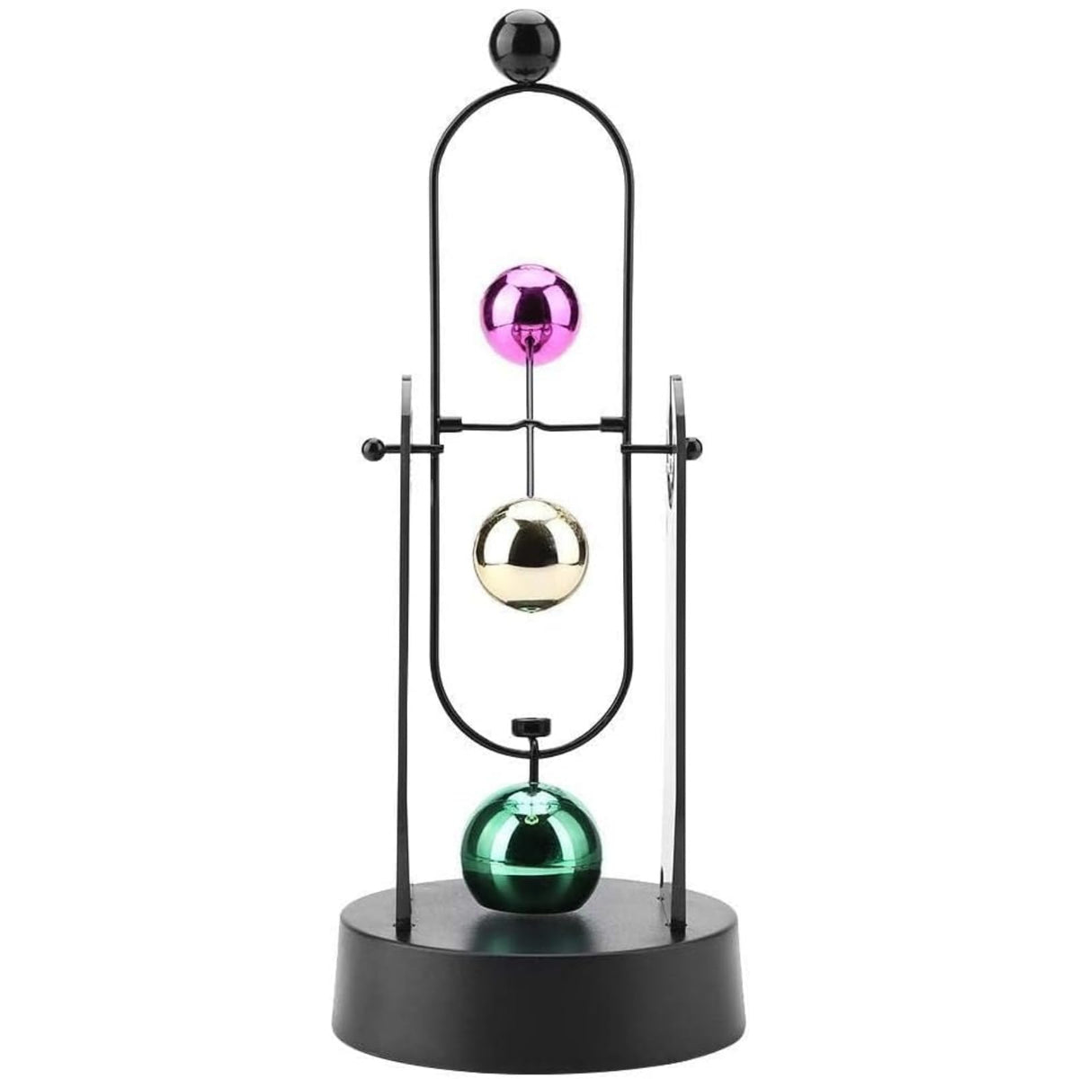 ZJchao Perpetual Motion Machine on a desk adds a captivating centerpiece to any space.