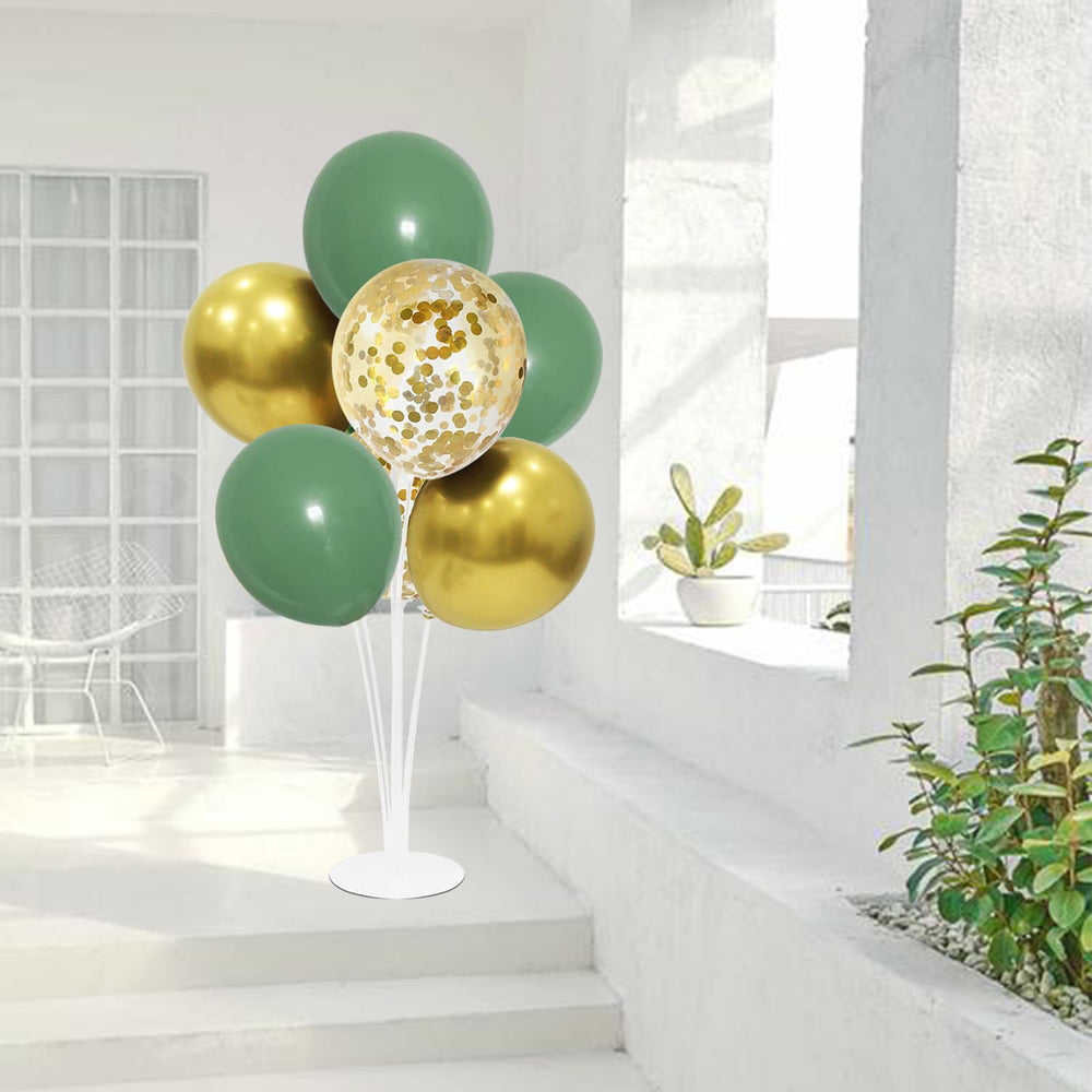 ZJDHPTY four balloon holders forming a sturdy center stage