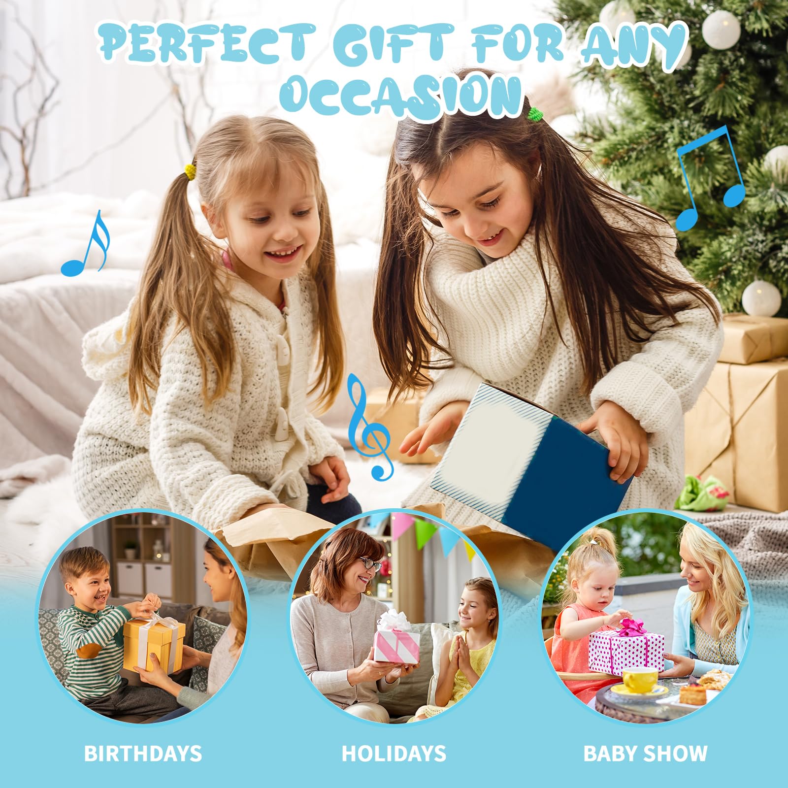 ZJEFUNS Rainmaker for calming sensory exploration and soothing sounds.