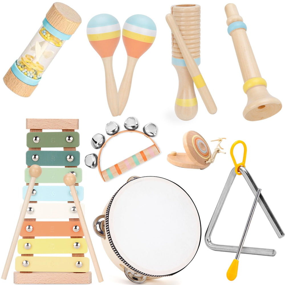 ZJEFUNS Xylophone for early rhythm development and hand-eye coordination.