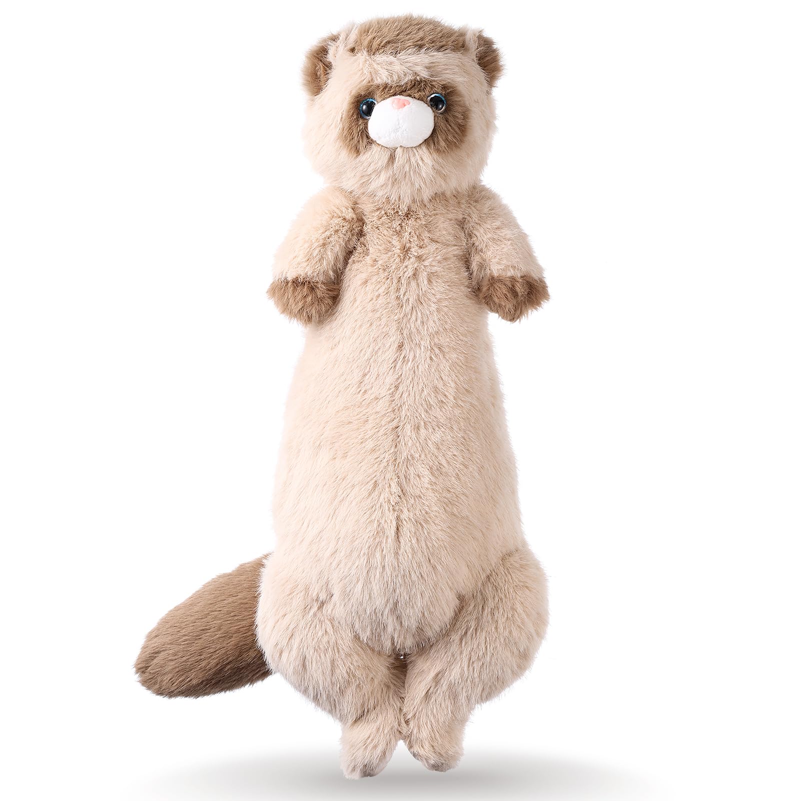 ZJoey 20.5-inch ferret plush ready for cozy naps