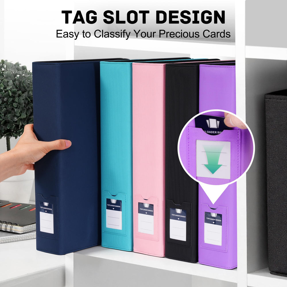 ZLCA 9-pocket page layout keeps cards neatly displayed
