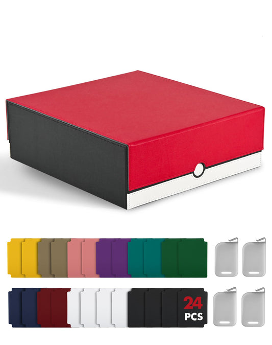 ZLCA card storage box shows 3200+ capacity for organized decks.