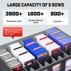 ZLCA display window card sorter helps you quickly locate favorites during game nights.