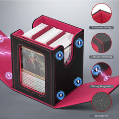 Includes 35pt top loaders to shield commander cards.