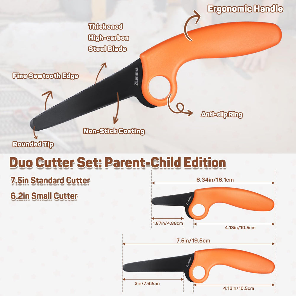 ZLemma cardboard cutter made with 420J2 steel for long-lasting use