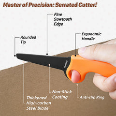 ZLemma child-friendly tools with safe serrations support confident junior makers.