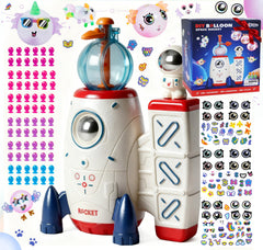 Zlshmoee Space Balloon Craft Kit Pump: easy inflation for kids' projects.