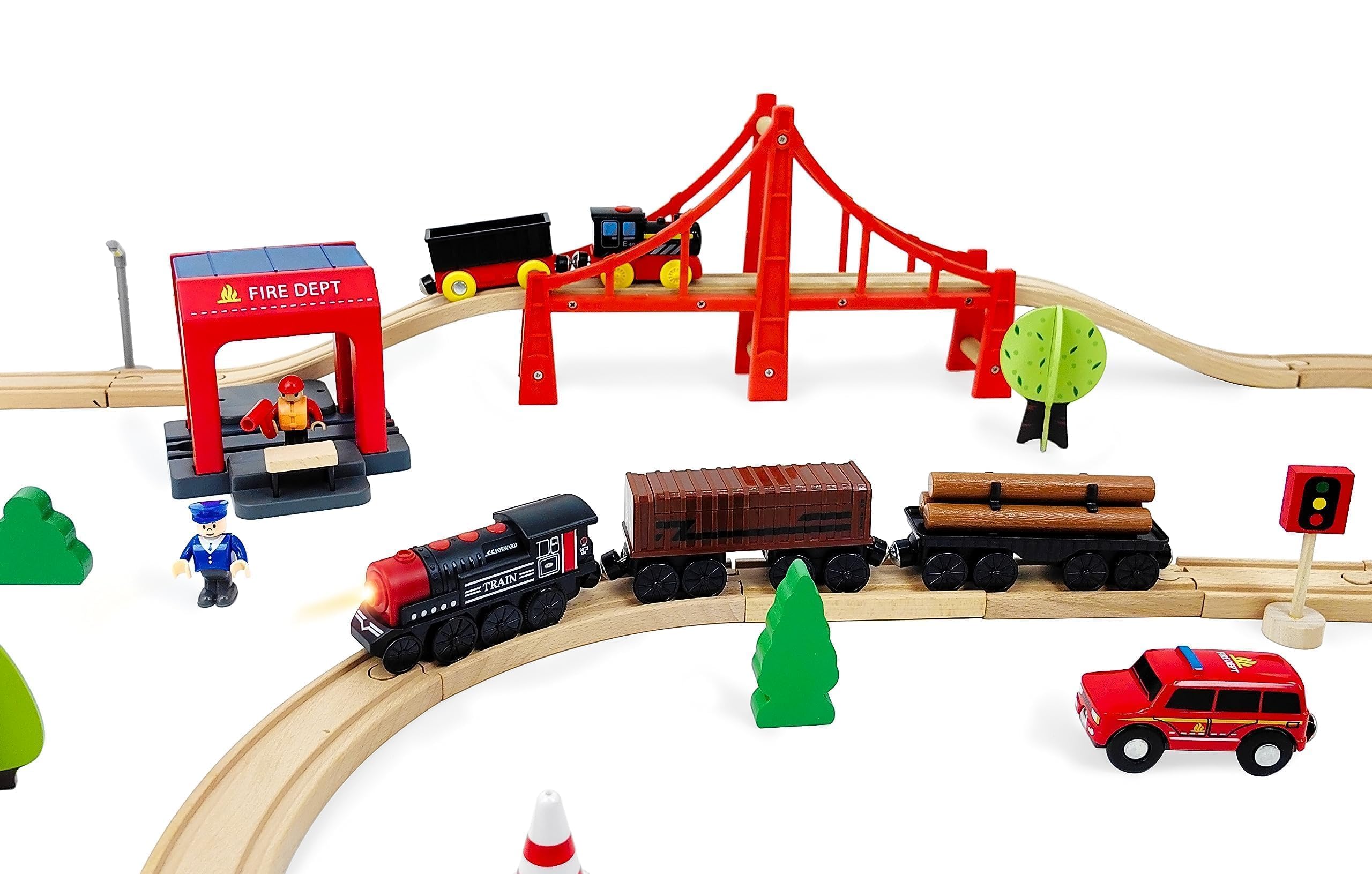Z MAYABBO compatibility with Thomas Brio and Chuggington broadens play options