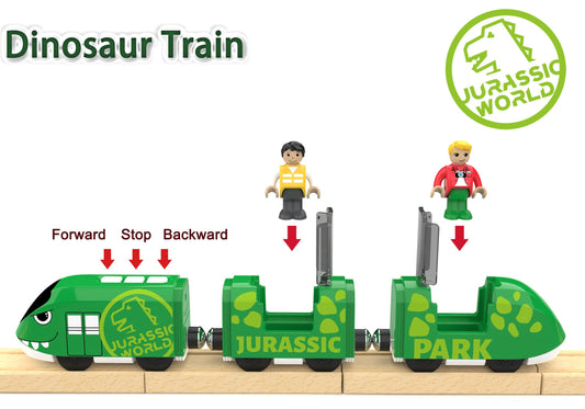 Z MAYABBO train set dinosaur illustration adds lifelike play