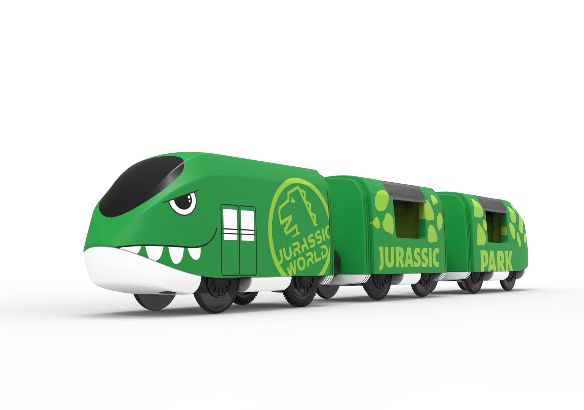 Z MAYABBO train set dinosaur sticker detail enhances storytelling
