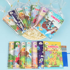 ZMLM coloring books feature clear lines for young artists