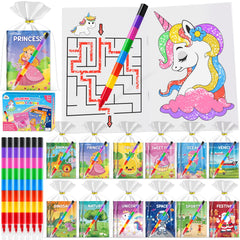 ZMLM coloring books for kids party favors, ages 4-8.