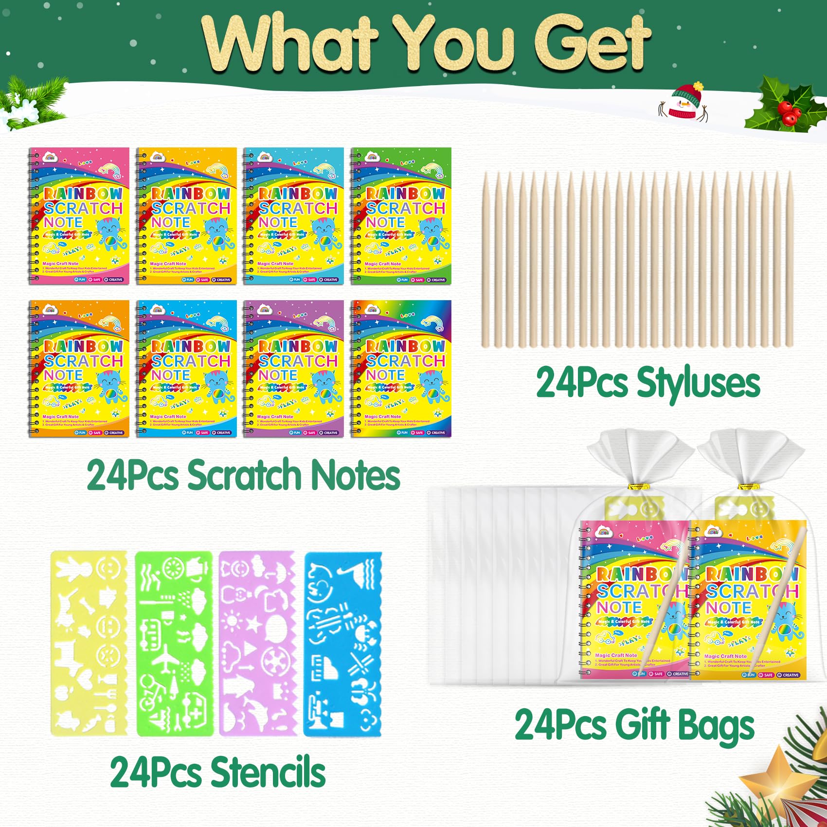 ZMLM gift bags in a box for simple party favors
