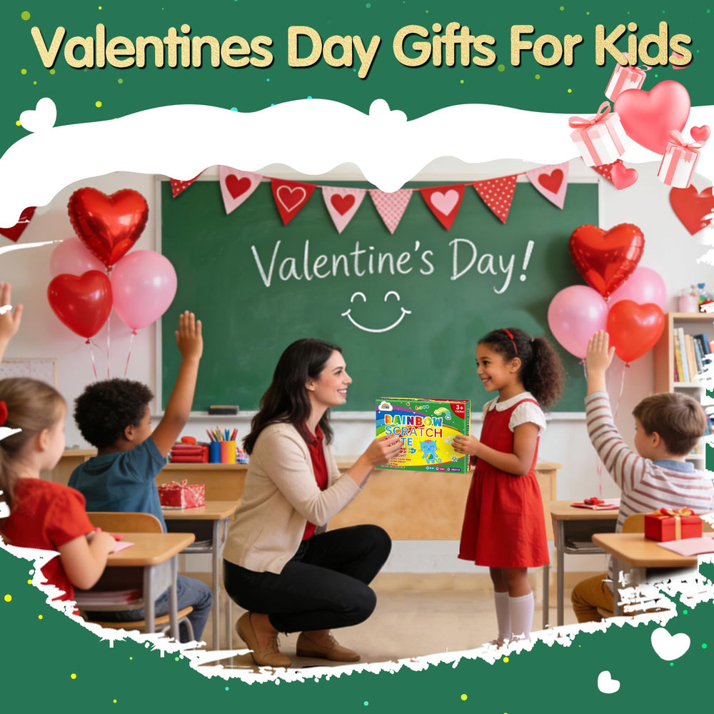 ZMLM drawing stencils help kids create neat rainbow designs