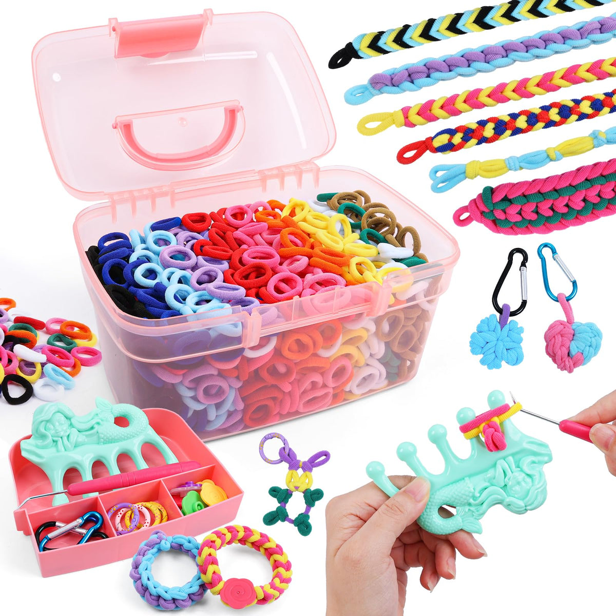 ZMMB mermaid loom tool sparks creativity for kids' bracelet projects