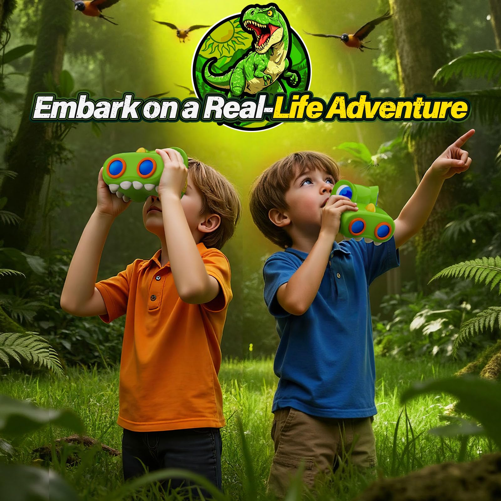 Zmpolir binoculars view for adventure and nature discovery