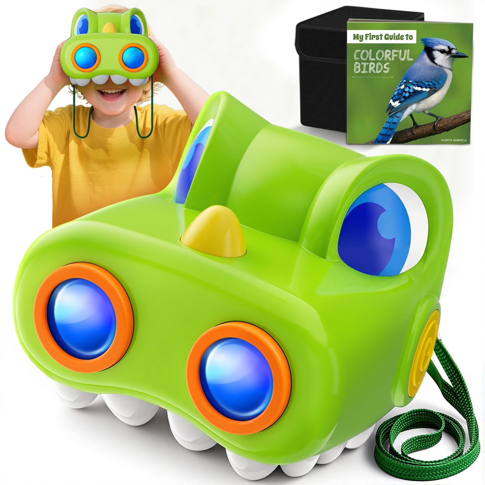 Zmpolir dinosaur binoculars with compass boost kids’ outdoor exploration