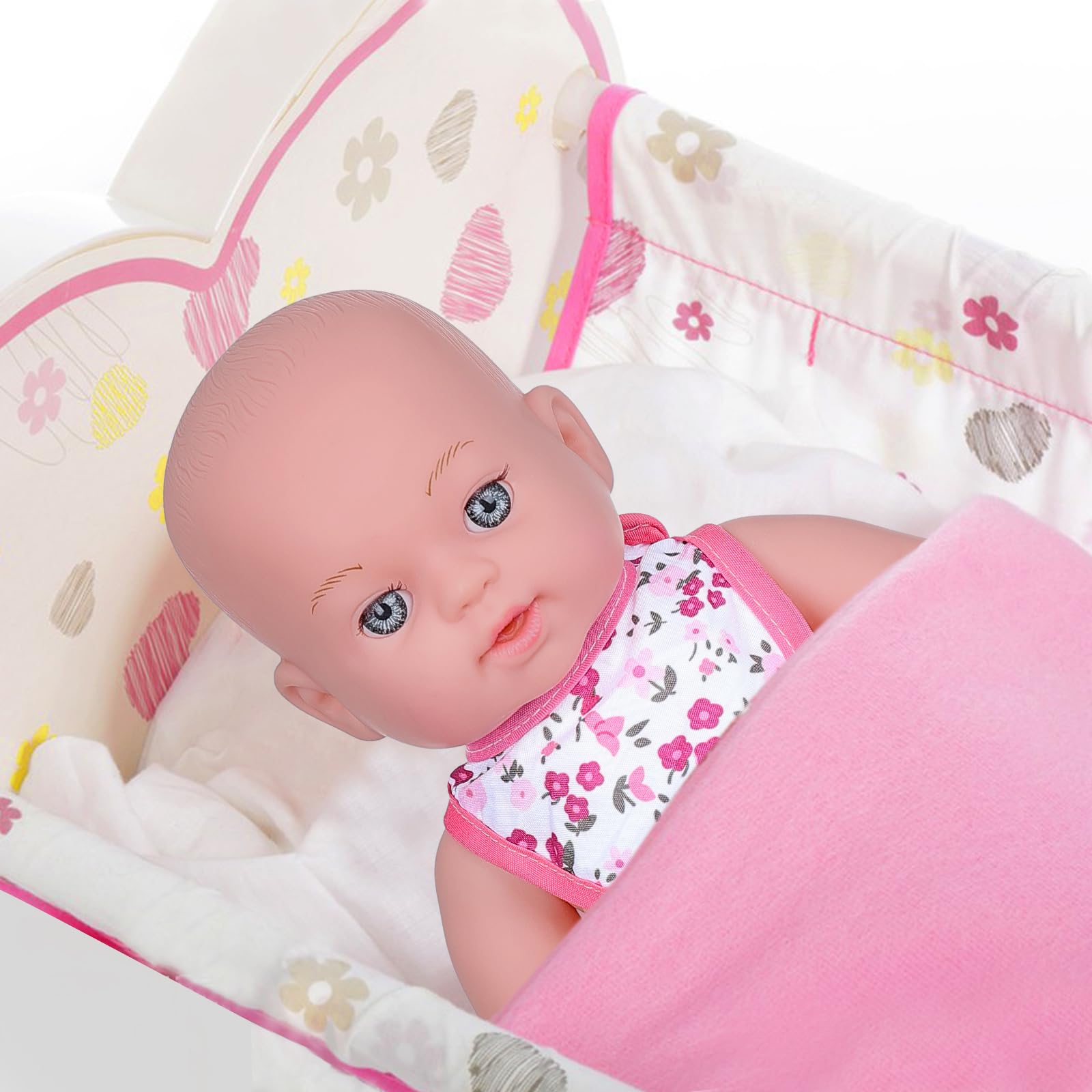 ZNTWEI doll bib for mess-free meals during playtime