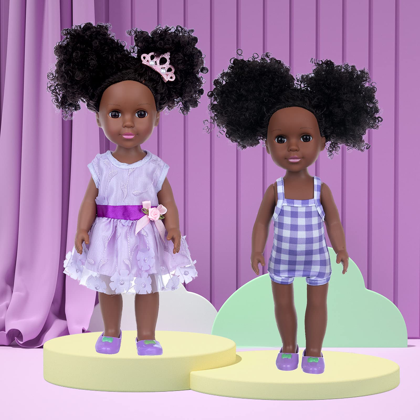 ZNTWEI doll glasses accessory adds character detail and style.