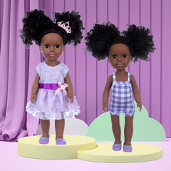 ZNTWEI doll glasses accessory adds character detail and style.