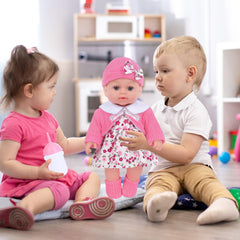 ZNTWEI doll with movable head and limbs for interactive posing
