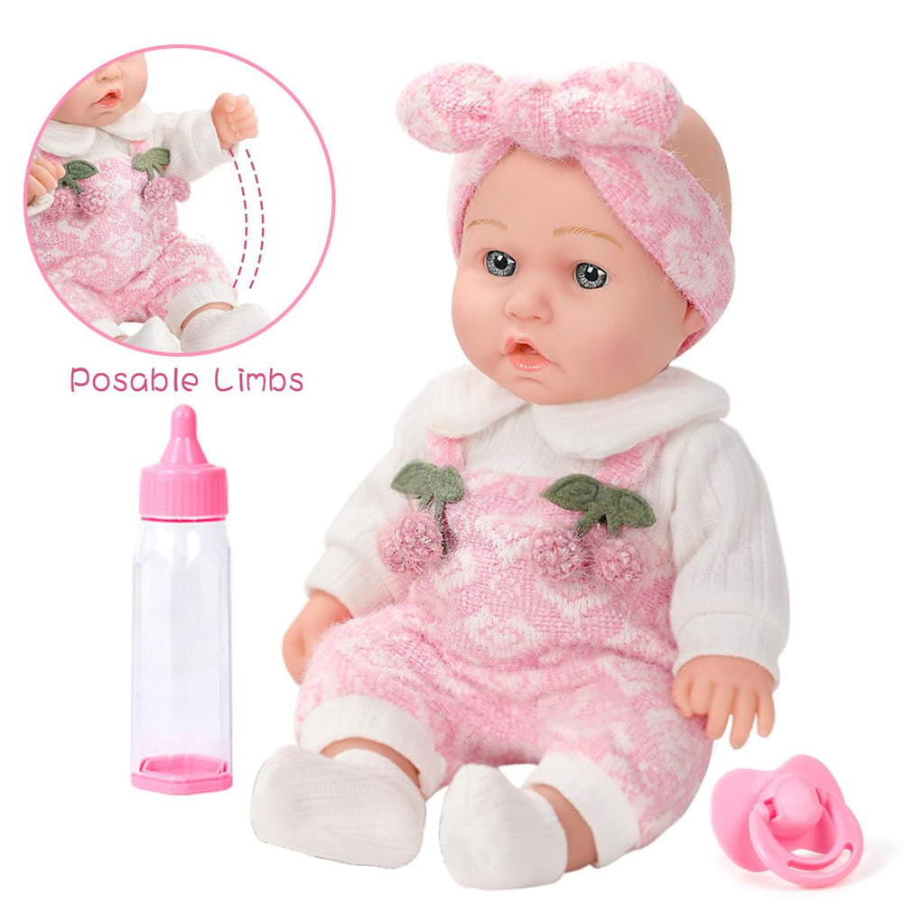 ZNTWEI my first doll set encourages caring role-play.