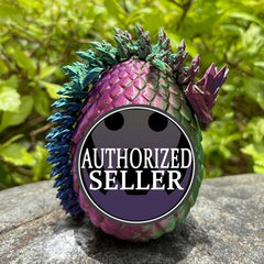 Zobetro 3D printed dragon inside the egg offers interactive unboxing fun.