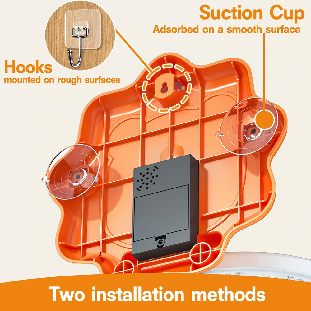 ZOENMG two large suction cups support up to 45 pounds for secure practice