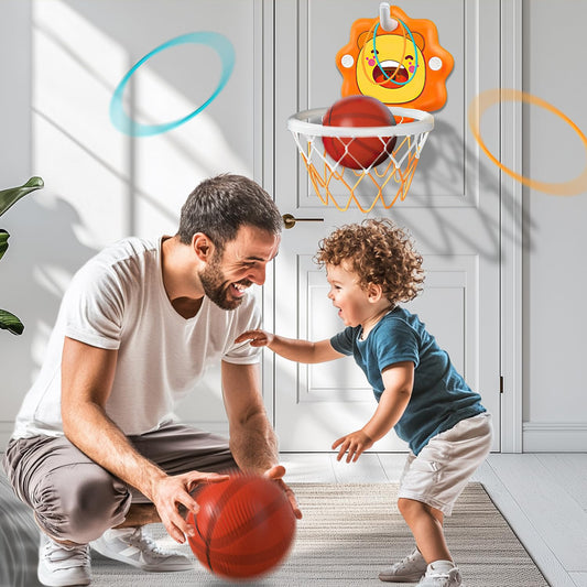 ZOENMG adjustable-height hoop ideal for growing kids' shooting practice