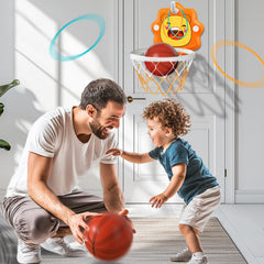 ZOENMG adjustable-height hoop ideal for growing kids' shooting practice