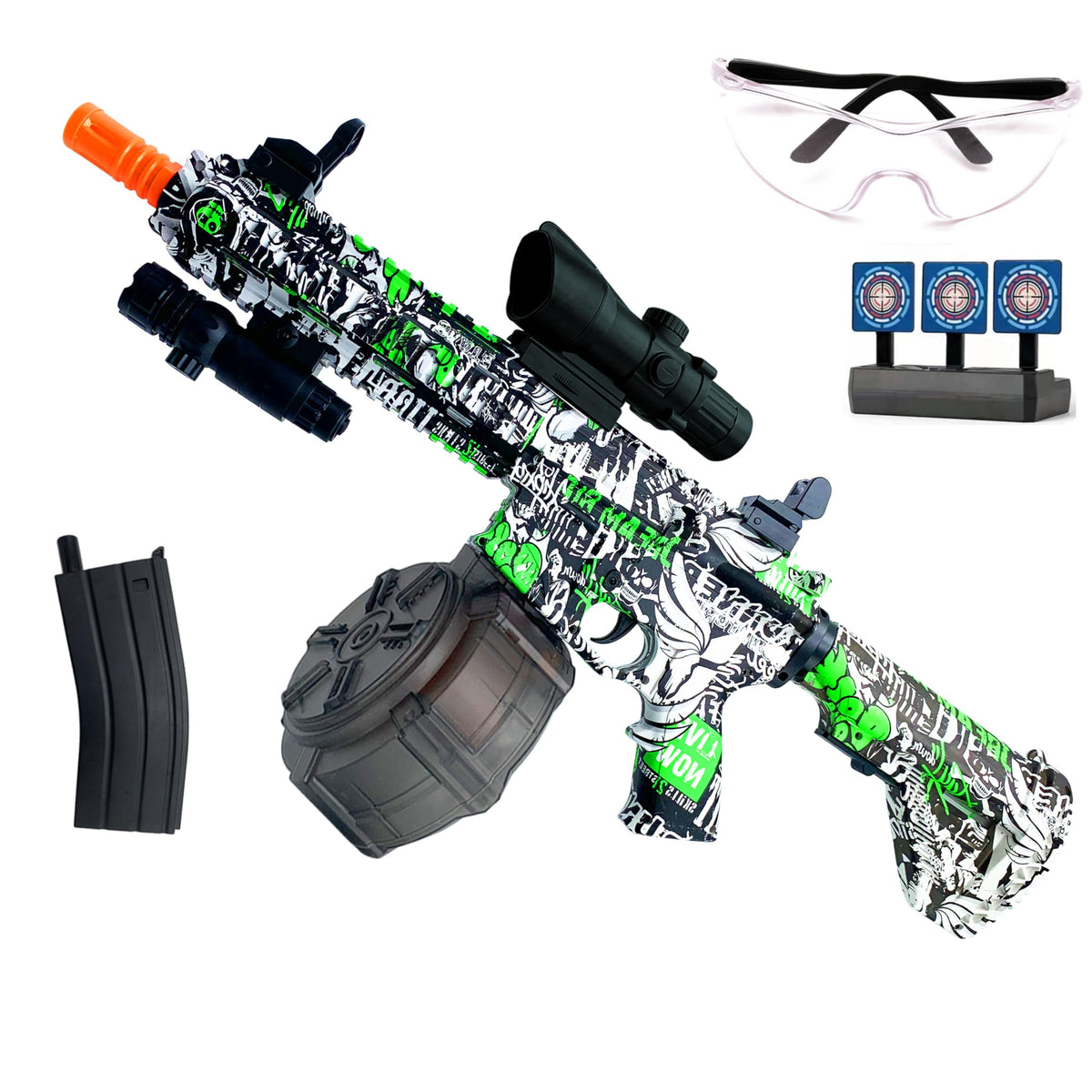 ZoffyFabrizio Gel Ball Blaster in outdoor action for dynamic play.