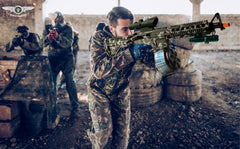 ZoffyFabrizio Goggles provide protective fit during fast-paced battles.