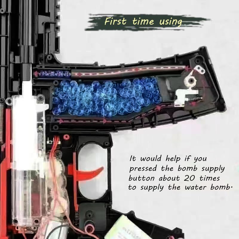 ZoffyFabrizio Large Gel Splat Blaster manual mode ready