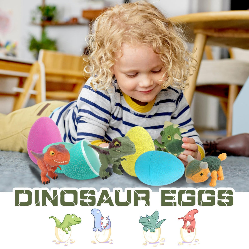 ZOHANINDL dinosaur toy inside each egg sparks unboxing fun.