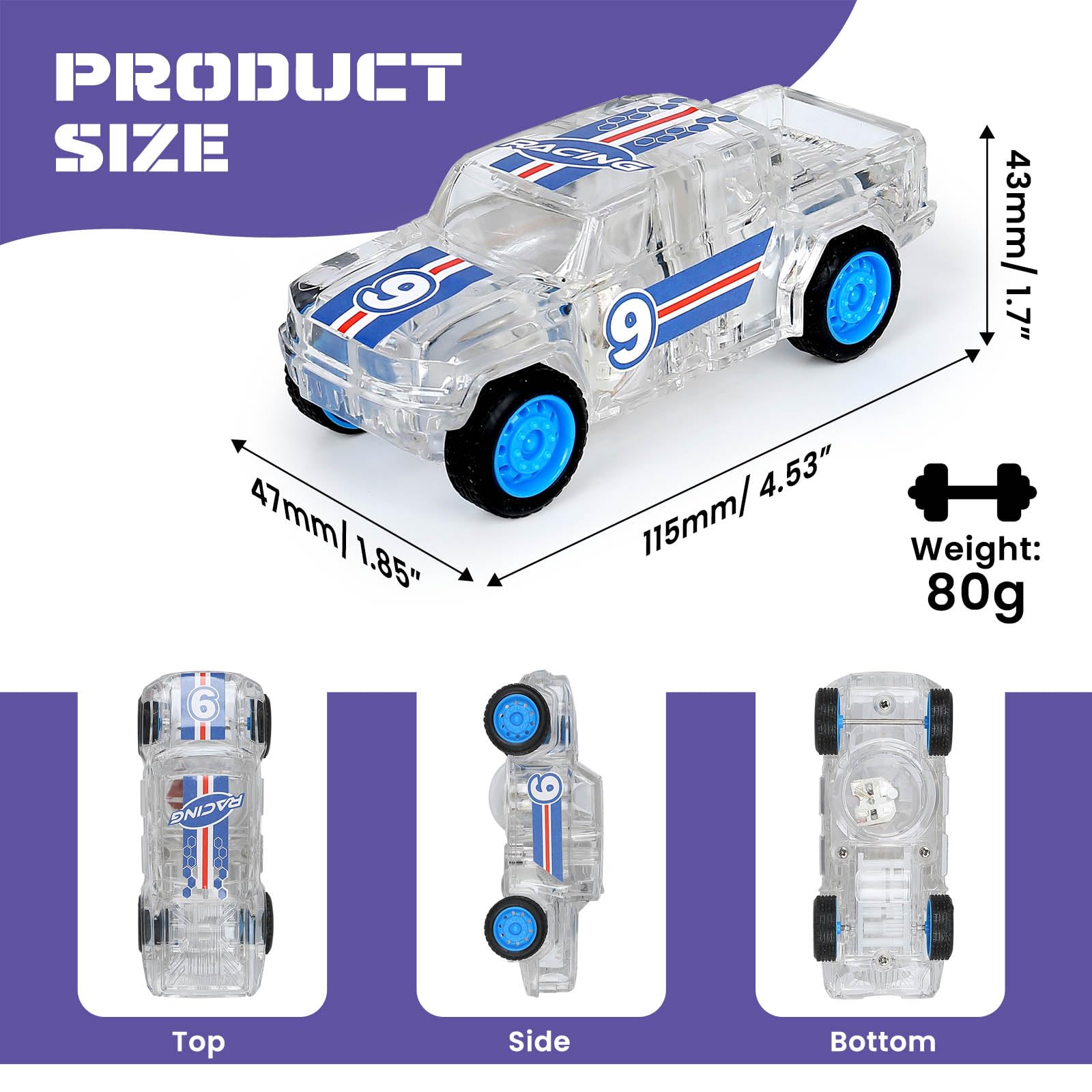 ZOHANINDL kids-birthday-party-toy-set fuels imaginative pretend races.