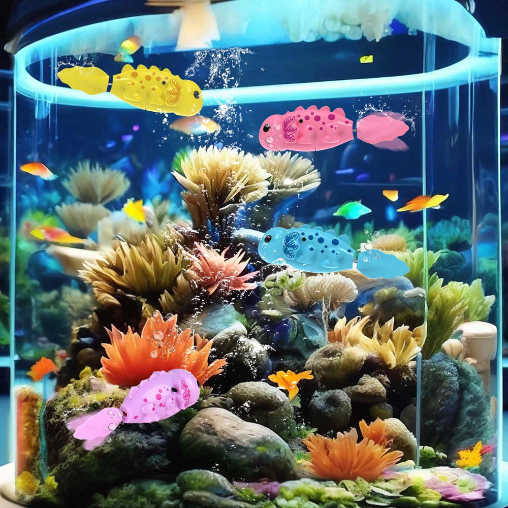 ZOHANINDL Robo Axolotl five-direction swim creates realistic underwater motion.