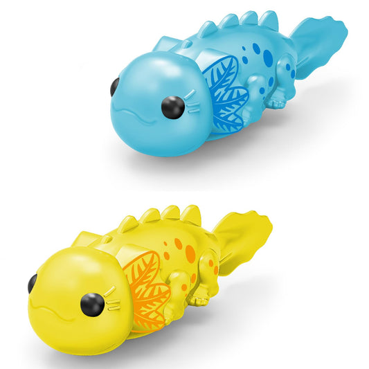 ZOHANINDL Robo Axolotl in water with life-like motion for bath-time play.