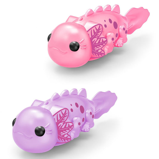 ZOHANINDL Robo Axolotl in-water activation starts lifelike play for kids.