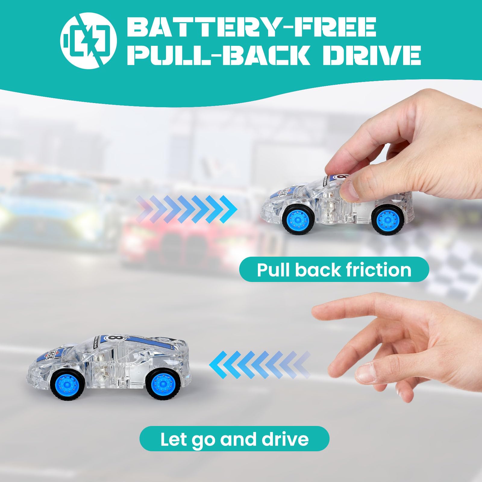 ZOHANINDL sturdy build ensures durability for little drivers aged 3 and up.
