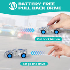 ZOHANINDL sturdy build ensures durability for little drivers aged 3 and up.