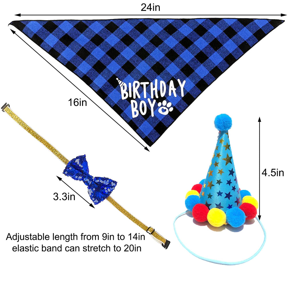 Zohokie dog birthday bandana adds cute flair to party photos