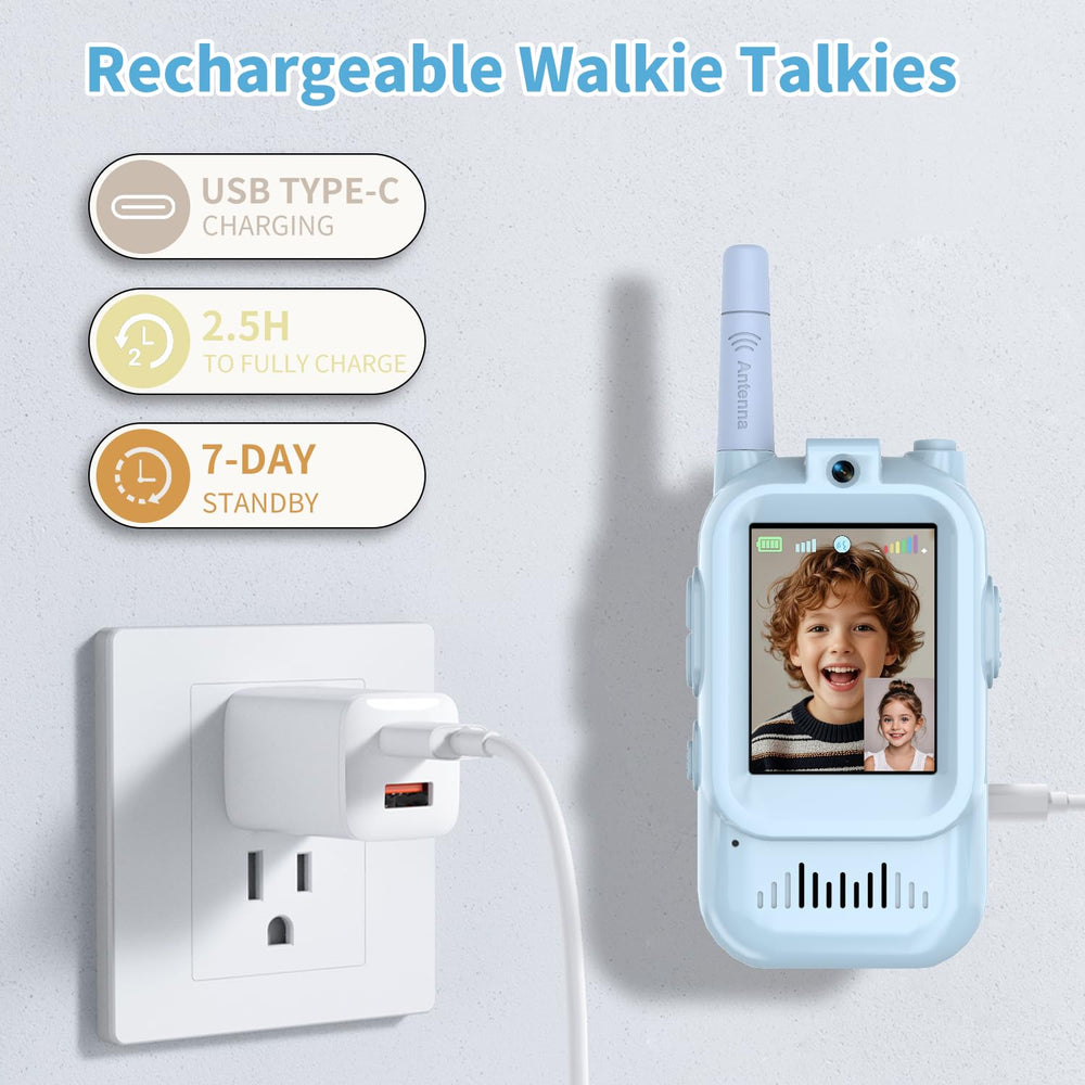 ZOKBOM rechargeable Type-C battery keeps kids connected longer.