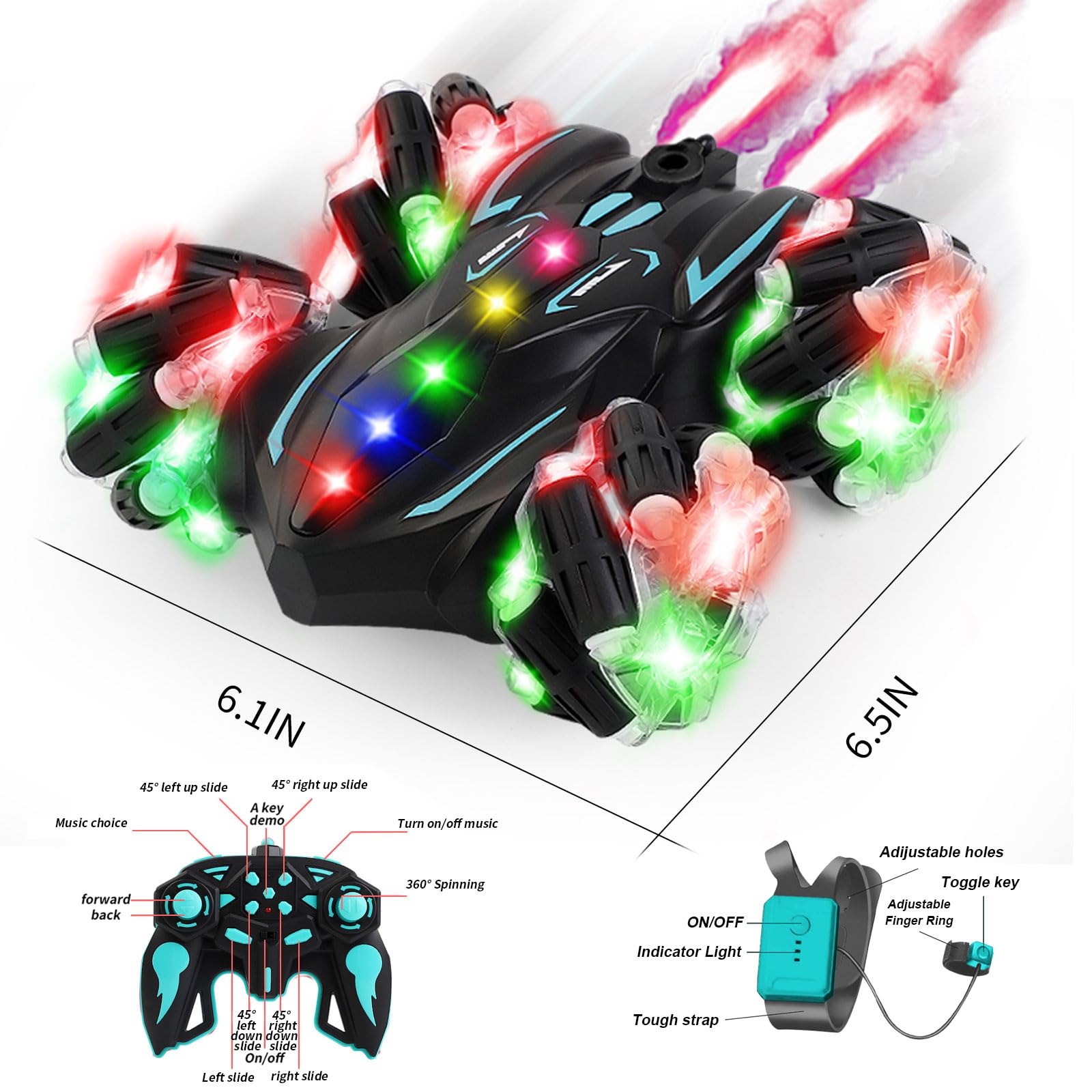 Zokugar 2.4G remote controller setup for stable multi-car play