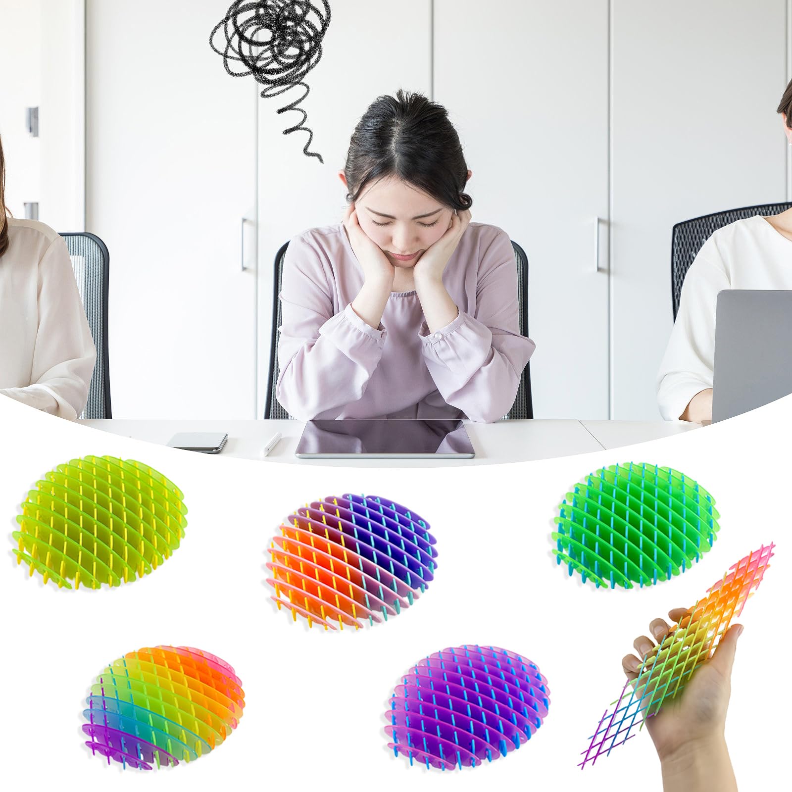 ZOMGURD fidget wiggler desk toy for quick relief during study breaks.